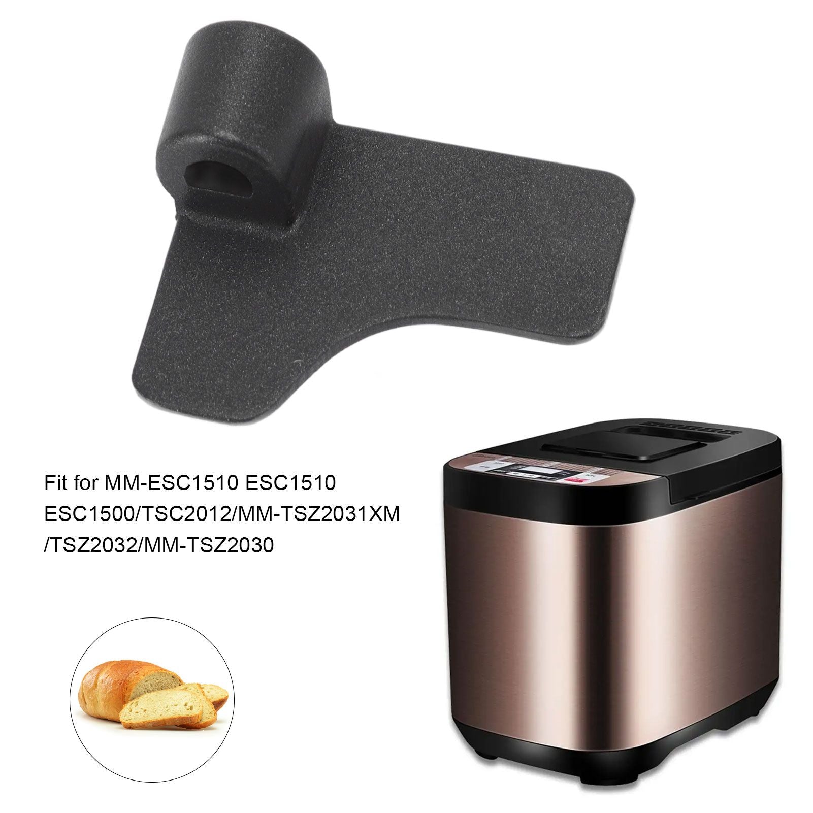 Bread Machine Paddle Non Stick Stainless Steel Breadmaker Mixing Blade Replacement Part for Home Kitchen V1294-YM0523-3118220059112