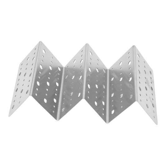 Taco Holder Round Holes Stainless Steel Taco Holder Stand Dishwasher Oven and Grill Safe 20x10x6cm / V1294-YM0523-3118220060412