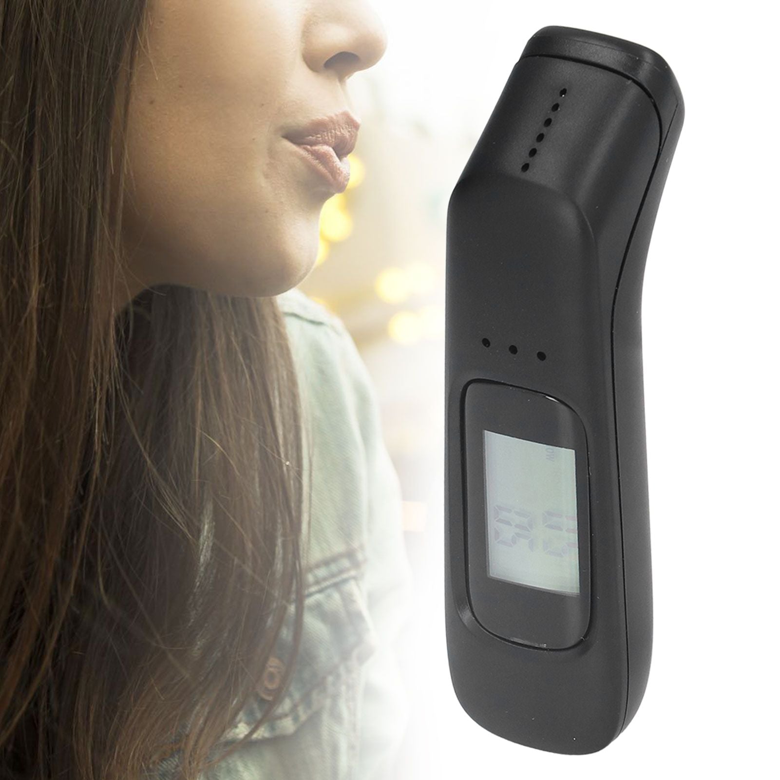 Portable Alcohol Detector High Sensitivity 3 Status Lights Hygienic C9 Accurate Alcohol Breathalyzer for V1294-YM0523-3118220063911