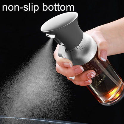 Oil Bottle Portable Home Kitchen Barbecue Picnic Non Slip Columnar Atomization Spray Bottle Olive Oil V1294-YM0523-3118220064311