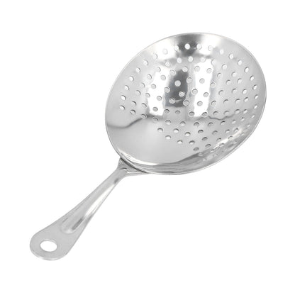 Cocktail Strainer Professional Stainless Steel Shell Cocktail Strainer for Bar Club Restaurant Silver V1294-YM0523-3118220066514
