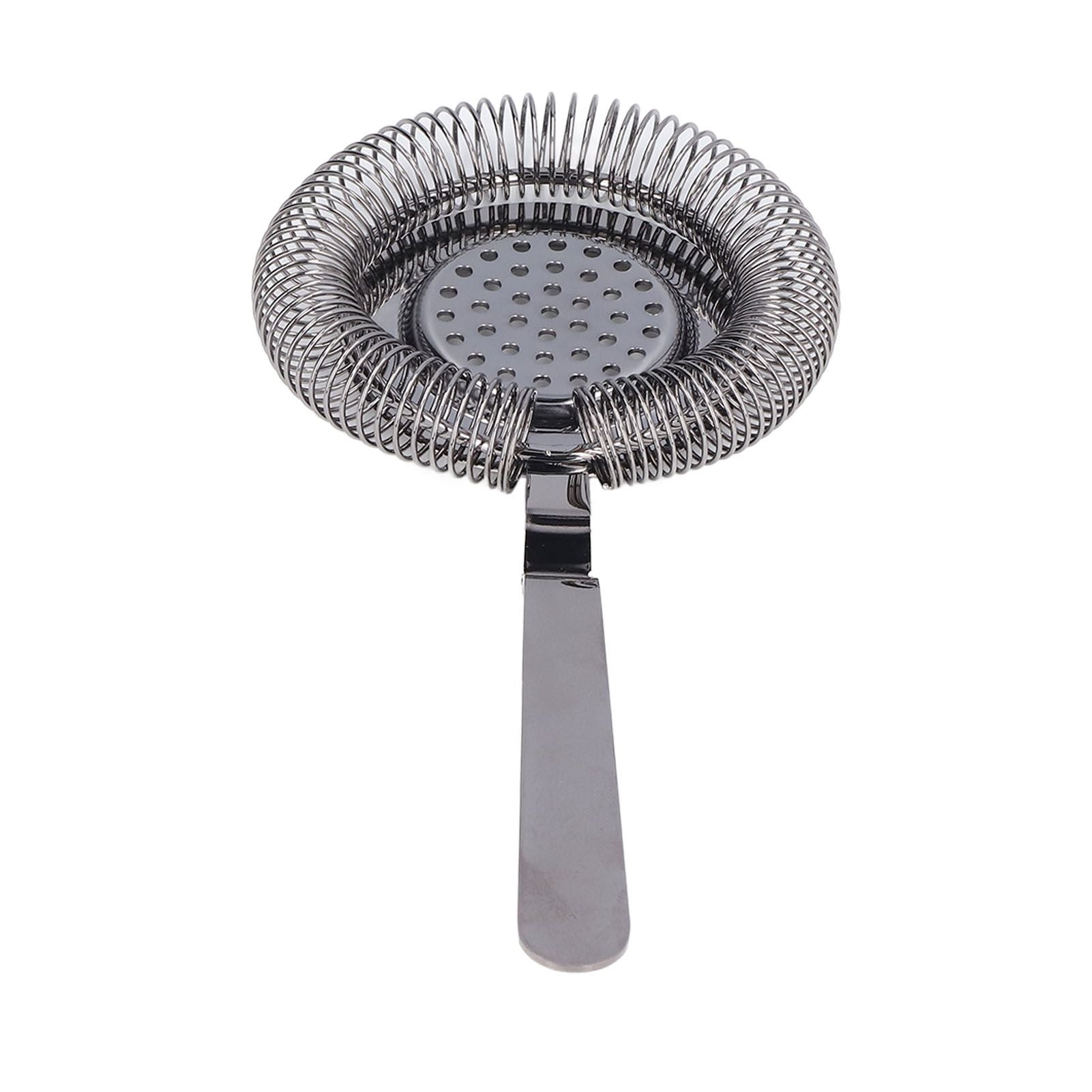 Bar Strainer Fine Filtering Professional Stainless Steel Cocktail Strainer for Bartending Restaurant Party V1294-YM0523-3118220067311