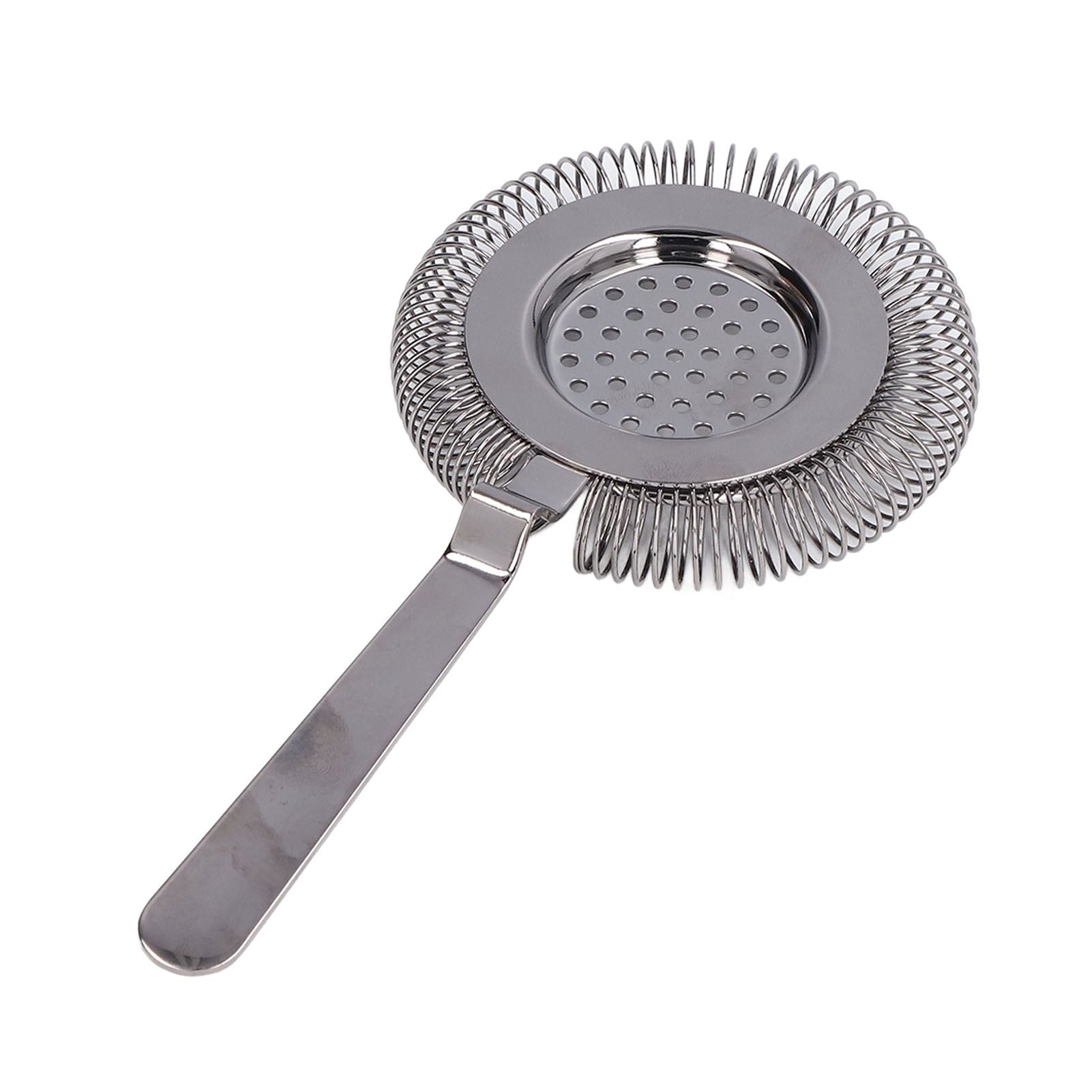 Bar Strainer Fine Filtering Professional Stainless Steel Cocktail Strainer for Bartending Restaurant Party V1294-YM0523-3118220067311