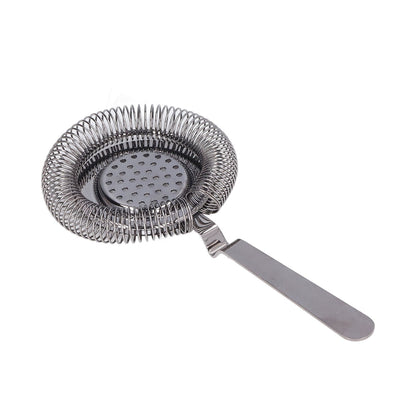 Bar Strainer Fine Filtering Professional Stainless Steel Cocktail Strainer for Bartending Restaurant Party V1294-YM0523-3118220067311