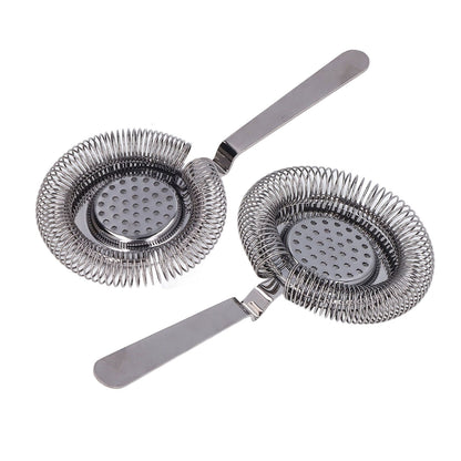 Bar Strainer Fine Filtering Professional Stainless Steel Cocktail Strainer for Bartending Restaurant Party V1294-YM0523-3118220067311