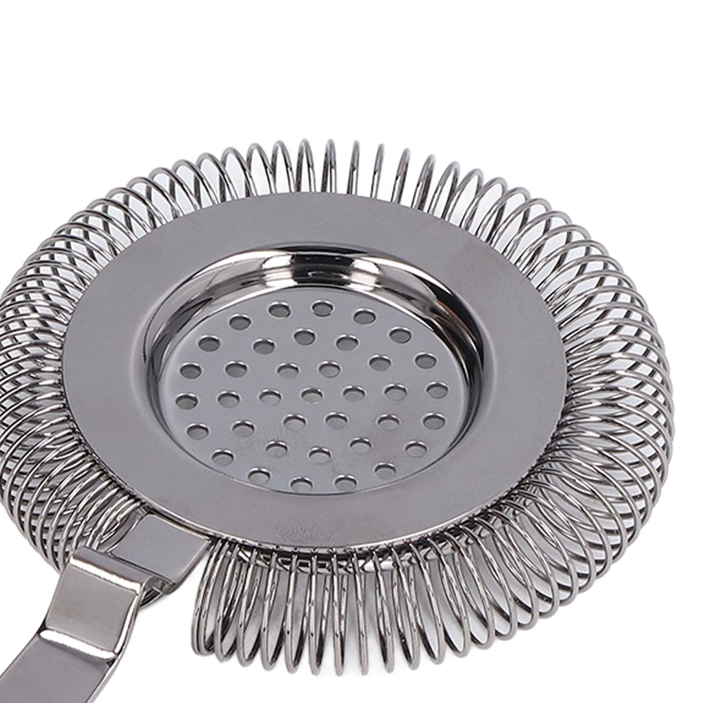 Bar Strainer Fine Filtering Professional Stainless Steel Cocktail Strainer for Bartending Restaurant Party V1294-YM0523-3118220067311