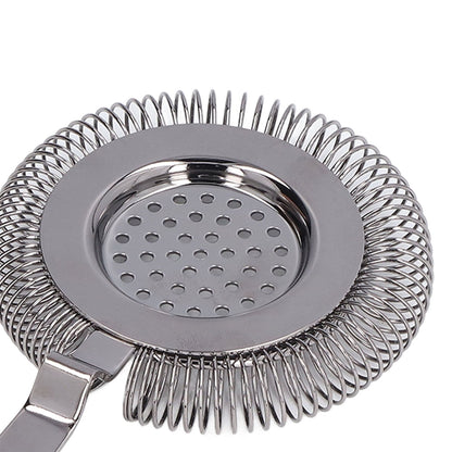 Bar Strainer Fine Filtering Professional Stainless Steel Cocktail Strainer for Bartending Restaurant Party V1294-YM0523-3118220067311