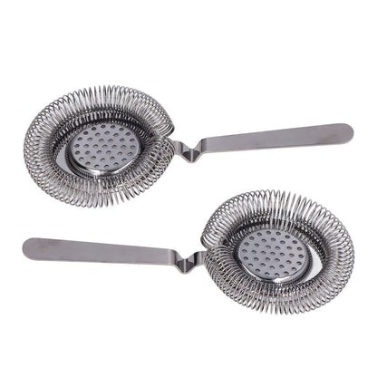 Bar Strainer Fine Filtering Professional Stainless Steel Cocktail Strainer for Bartending Restaurant Party V1294-YM0523-3118220067311