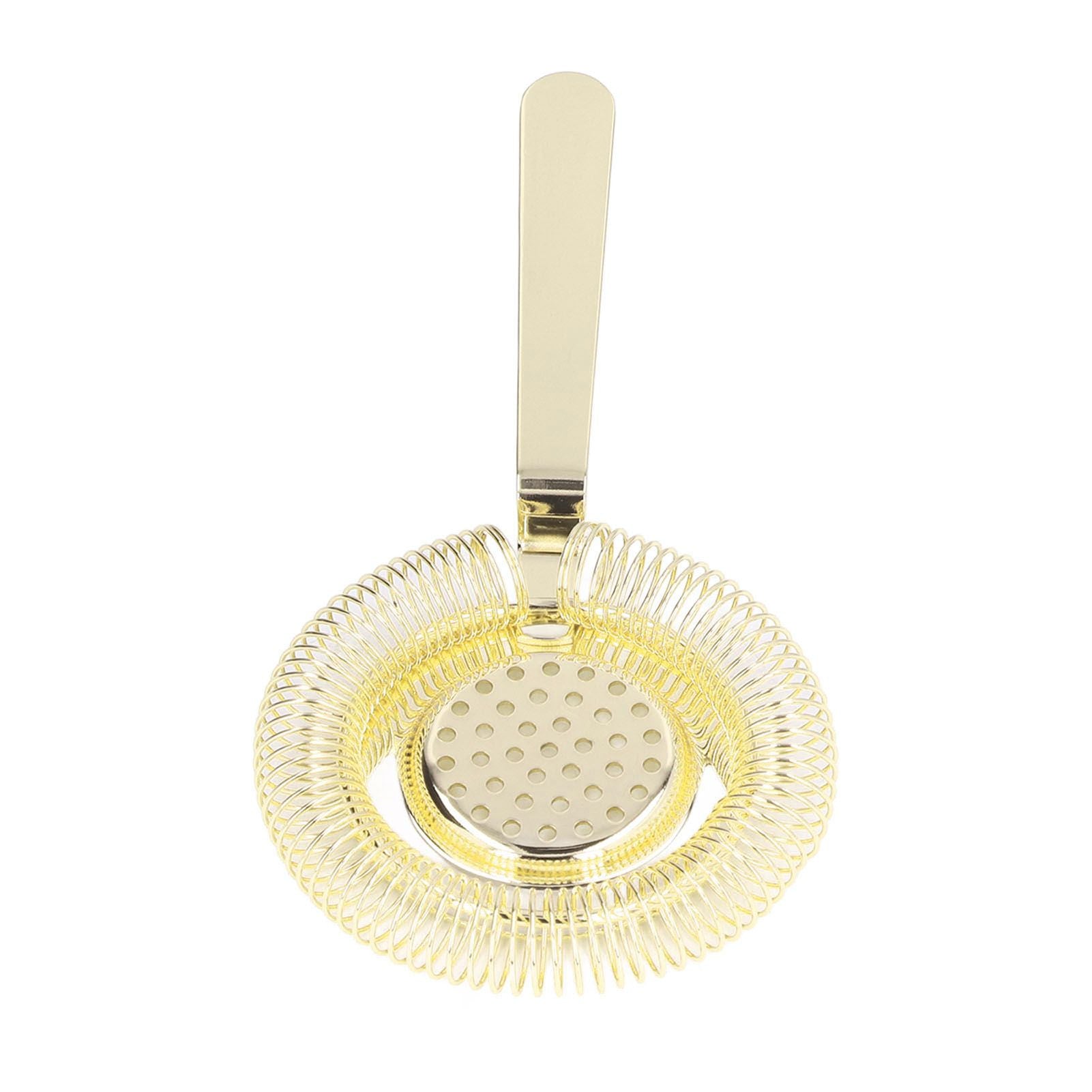 Bar Strainer Fine Filtering Professional Stainless Steel Cocktail Strainer for Bartending Restaurant Party V1294-YM0523-3118220067312