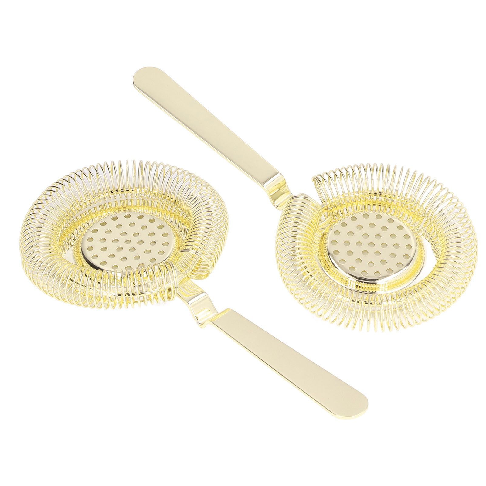 Bar Strainer Fine Filtering Professional Stainless Steel Cocktail Strainer for Bartending Restaurant Party V1294-YM0523-3118220067312