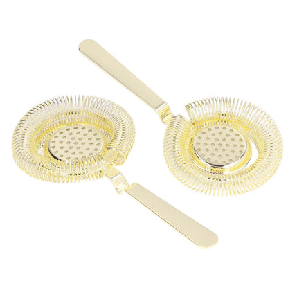 Bar Strainer Fine Filtering Professional Stainless Steel Cocktail Strainer for Bartending Restaurant Party V1294-YM0523-3118220067312