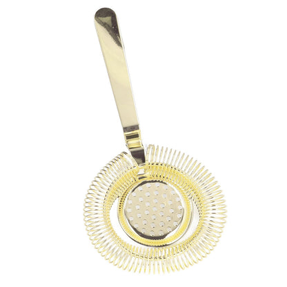 Bar Strainer Fine Filtering Professional Stainless Steel Cocktail Strainer for Bartending Restaurant Party V1294-YM0523-3118220067312