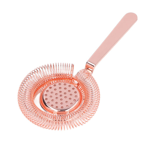Bar Strainer Fine Filtering Professional Stainless Steel Cocktail Strainer for Bartending Restaurant Party V1294-YM0523-3118220067313