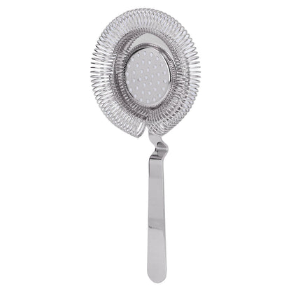 Bar Strainer Fine Filtering Professional Stainless Steel Cocktail Strainer for Bartending Restaurant Party V1294-YM0523-3118220067314
