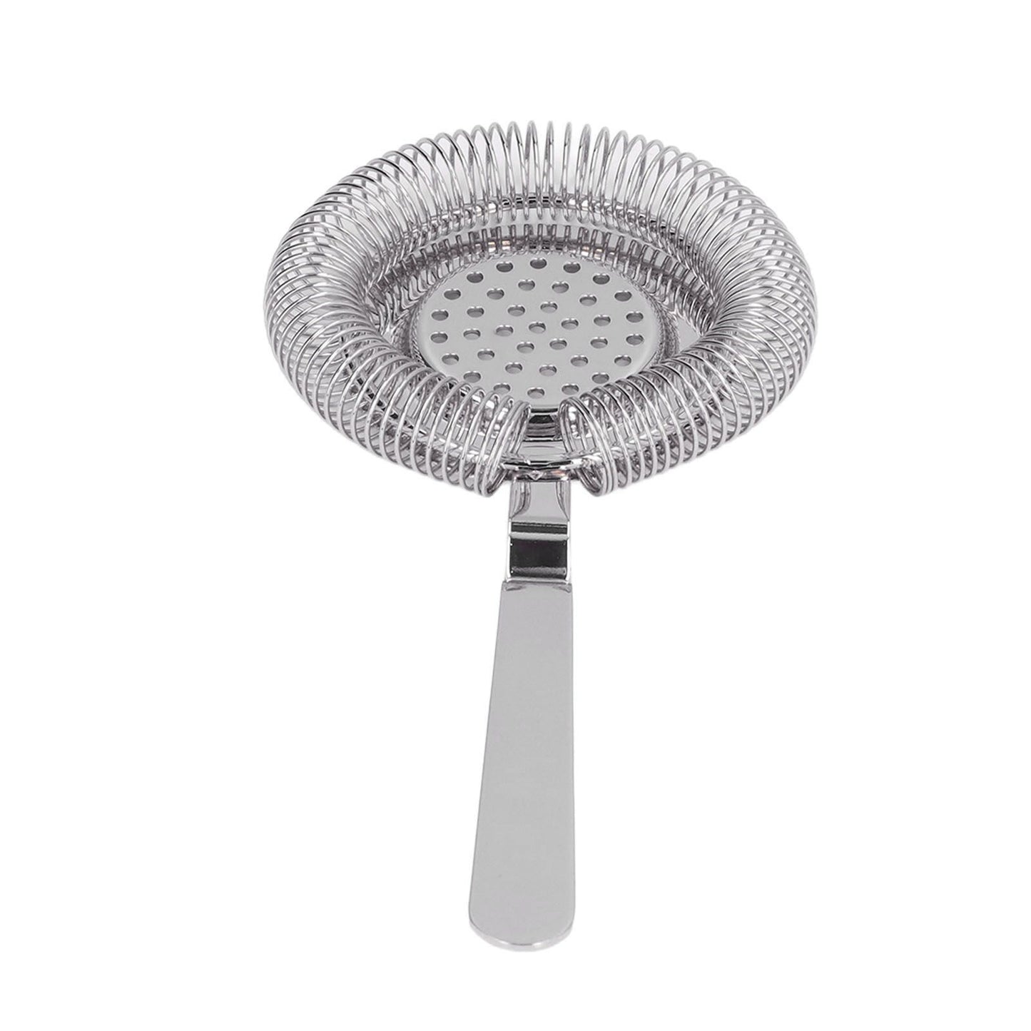 Bar Strainer Fine Filtering Professional Stainless Steel Cocktail Strainer for Bartending Restaurant Party V1294-YM0523-3118220067314