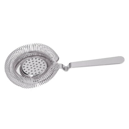 Bar Strainer Fine Filtering Professional Stainless Steel Cocktail Strainer for Bartending Restaurant Party V1294-YM0523-3118220067314
