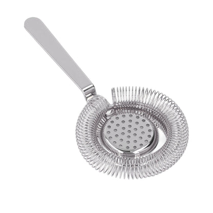 Bar Strainer Fine Filtering Professional Stainless Steel Cocktail Strainer for Bartending Restaurant Party V1294-YM0523-3118220067314