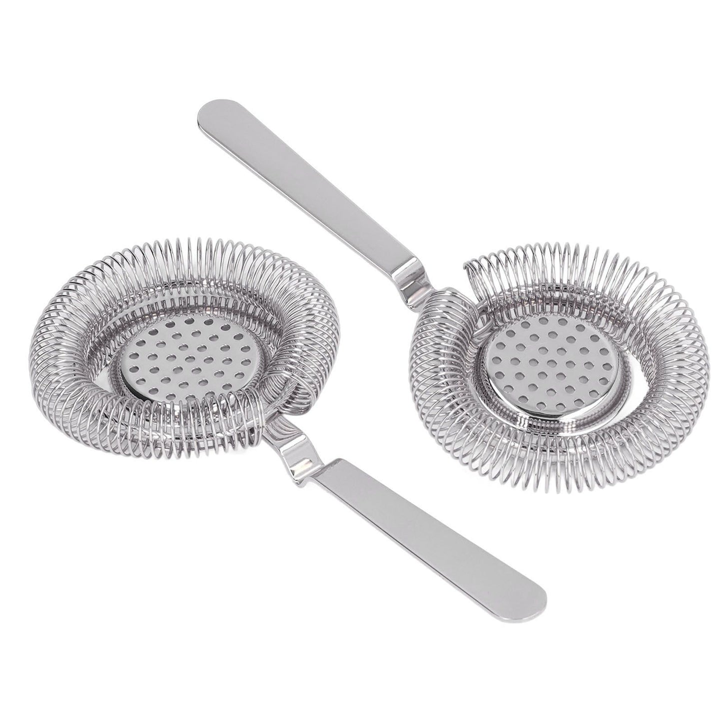 Bar Strainer Fine Filtering Professional Stainless Steel Cocktail Strainer for Bartending Restaurant Party V1294-YM0523-3118220067314