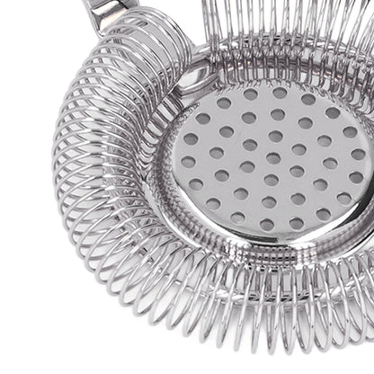 Bar Strainer Fine Filtering Professional Stainless Steel Cocktail Strainer for Bartending Restaurant Party V1294-YM0523-3118220067314