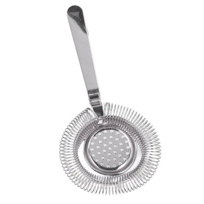 Bar Strainer Fine Filtering Professional Stainless Steel Cocktail Strainer for Bartending Restaurant Party V1294-YM0523-3118220067314