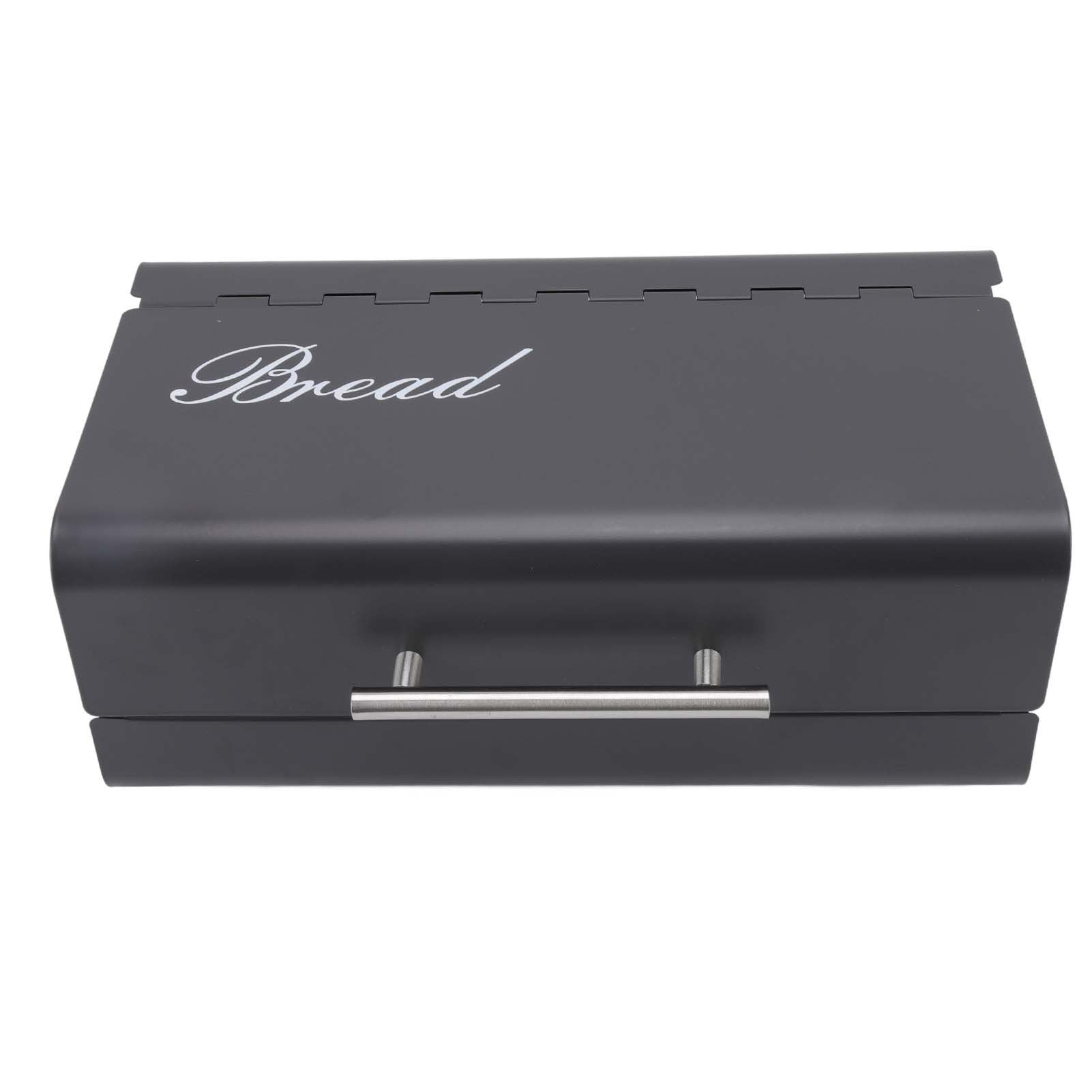 Bread Bin Large Capacity Save Countertop Space Bread Storage Container with Clamshell Door for Home Kitchen V1294-YM0523-3118220067411