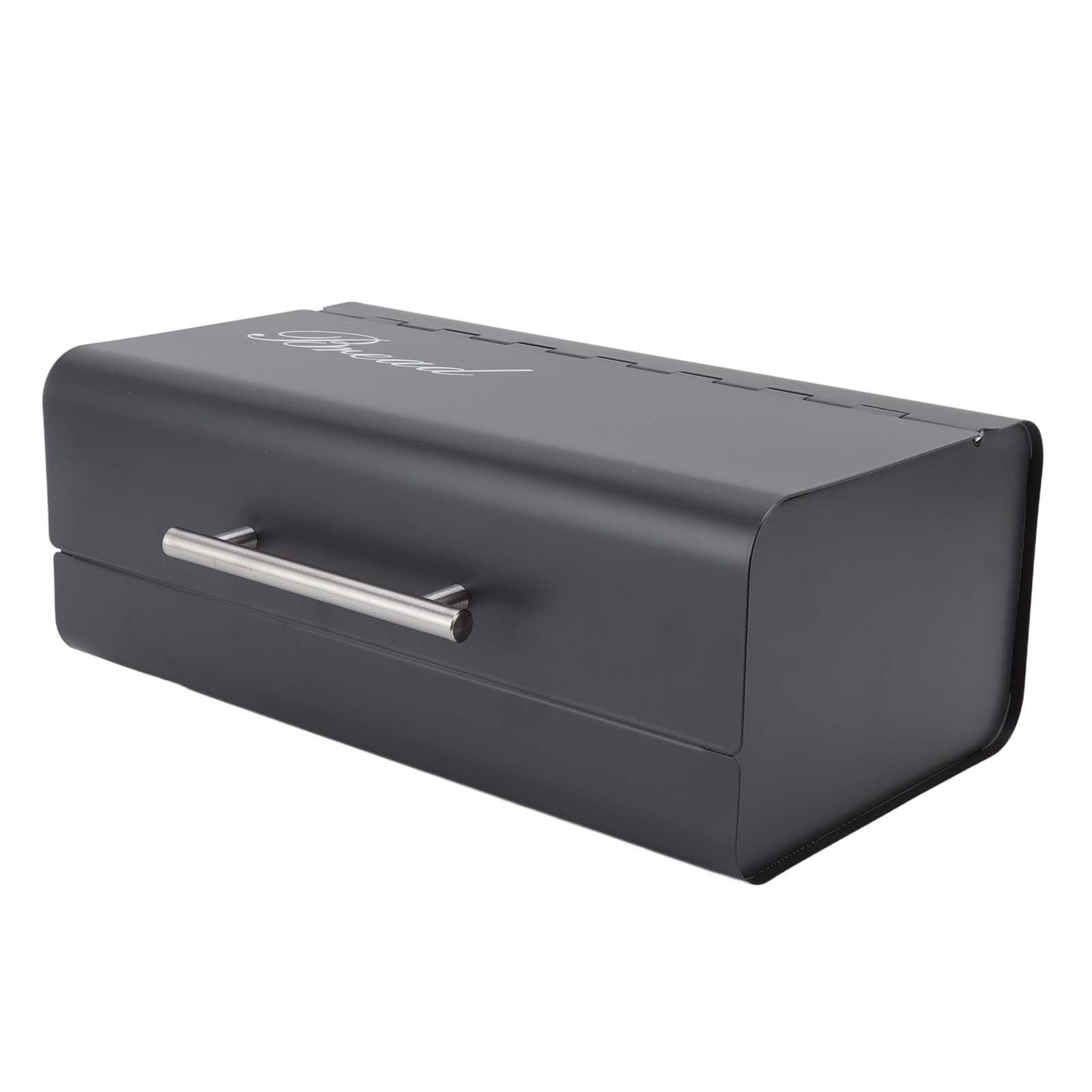Bread Bin Large Capacity Save Countertop Space Bread Storage Container with Clamshell Door for Home Kitchen V1294-YM0523-3118220067411