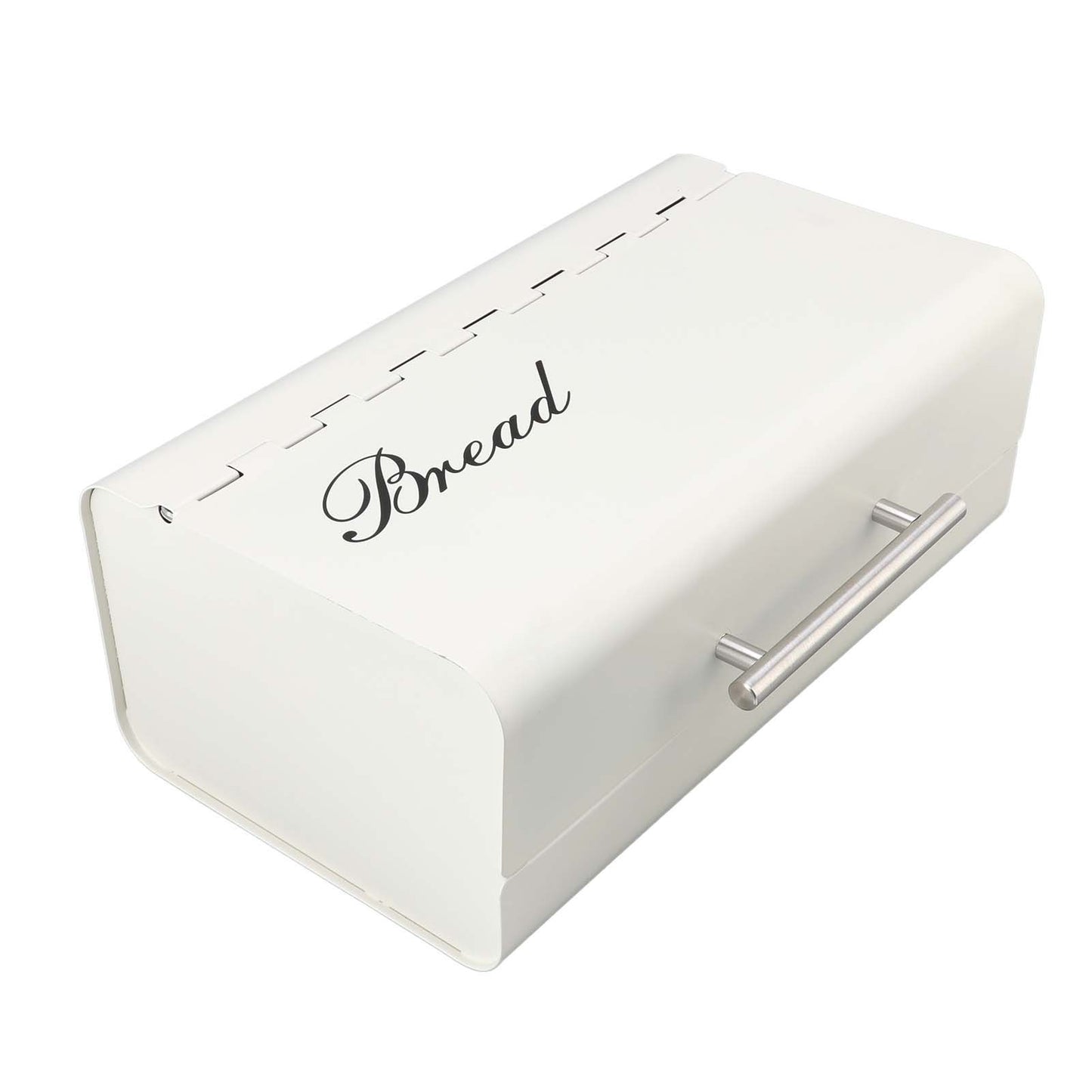 Bread Bin Large Capacity Save Countertop Space Bread Storage Container with Clamshell Door for Home Kitchen V1294-YM0523-3118220067412