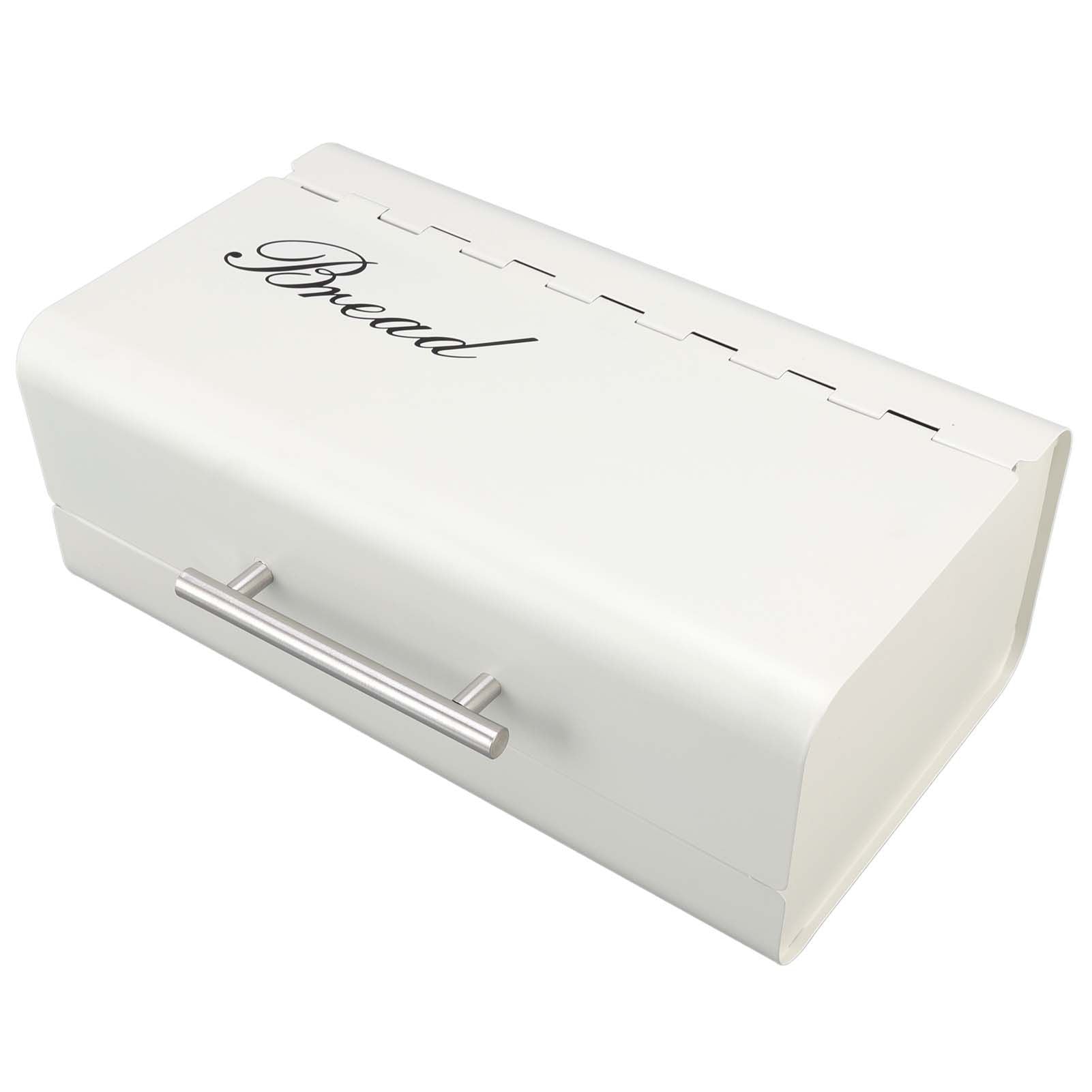 Bread Bin Large Capacity Save Countertop Space Bread Storage Container with Clamshell Door for Home Kitchen V1294-YM0523-3118220067412
