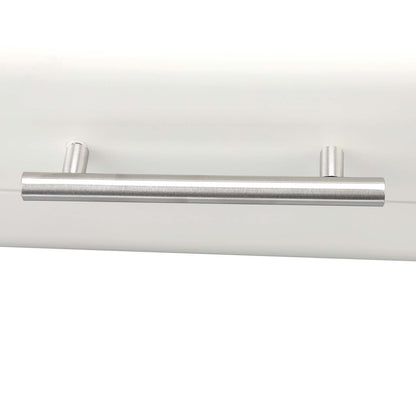 Bread Bin Large Capacity Save Countertop Space Bread Storage Container with Clamshell Door for Home Kitchen V1294-YM0523-3118220067412