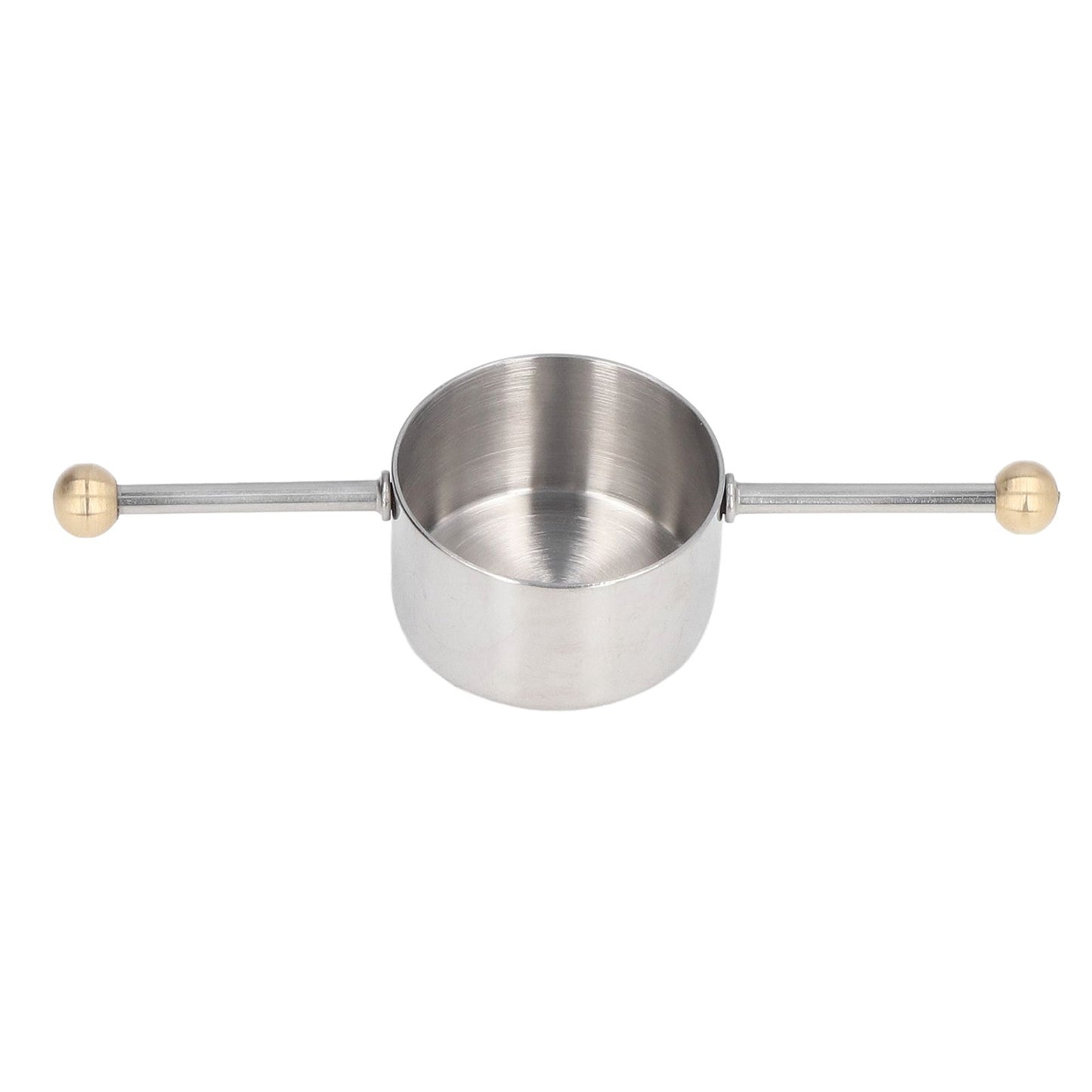 Stainless Steel Measuring Cup Multipurpose Double Ball Bartending Measuring Cup for Home Bar V1294-YM0523-3118220067611