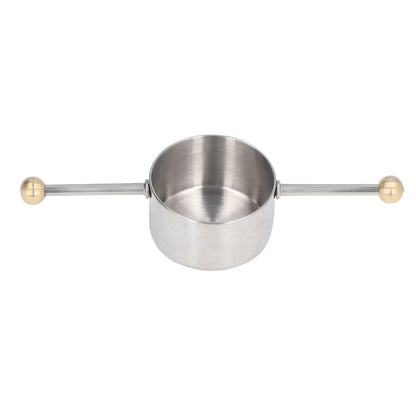 Stainless Steel Measuring Cup Multipurpose Double Ball Bartending Measuring Cup for Home Bar V1294-YM0523-3118220067611