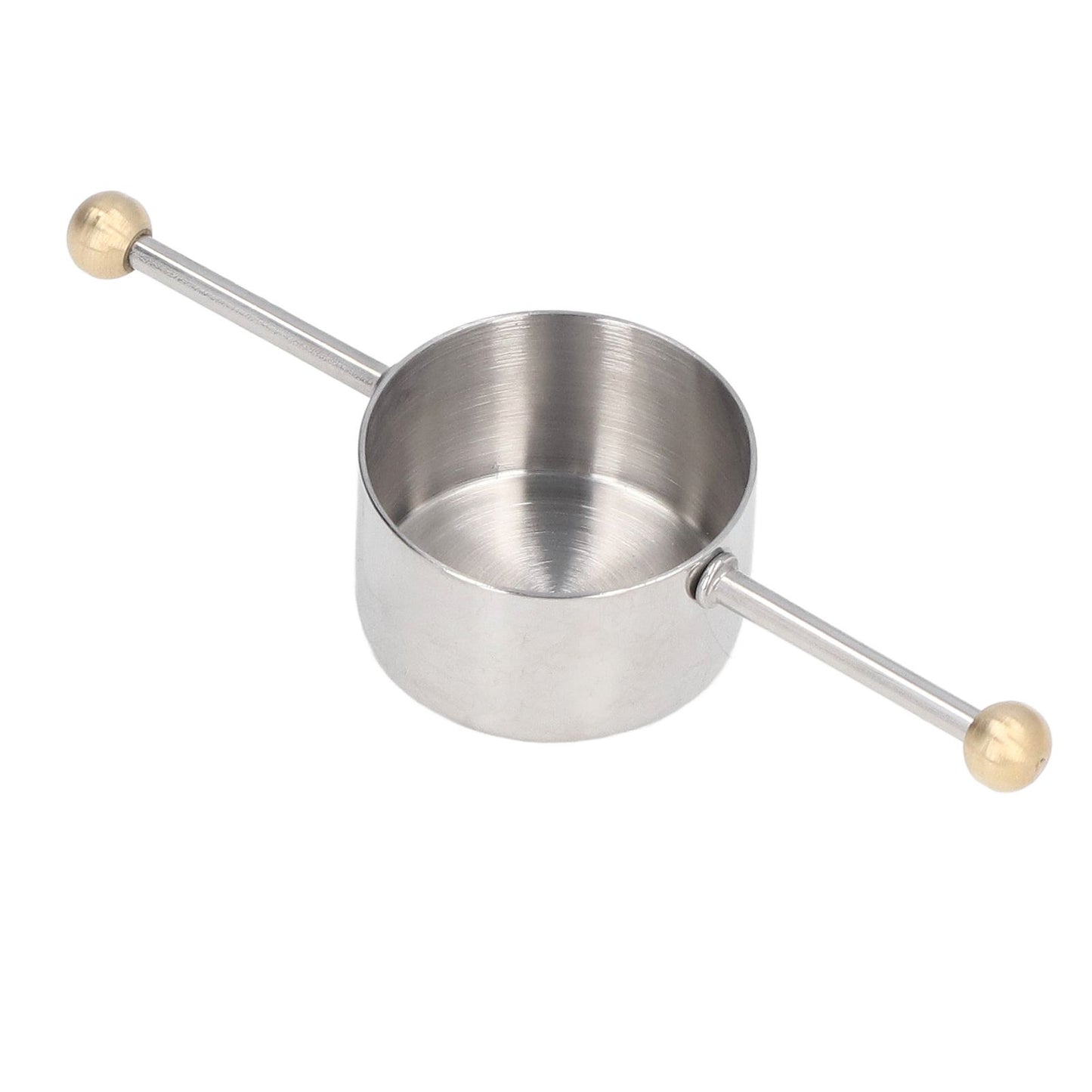 Stainless Steel Measuring Cup Multipurpose Double Ball Bartending Measuring Cup for Home Bar V1294-YM0523-3118220067611