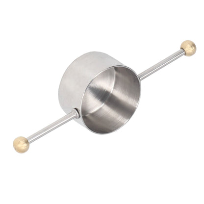 Stainless Steel Measuring Cup Multipurpose Double Ball Bartending Measuring Cup for Home Bar V1294-YM0523-3118220067611