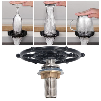 G1/2 External Thread High Pressure Cup Washer Stainless Steel Bottle Cleaning Sprayer for Beer Glass Coffee V1294-YM0523-3118220069511