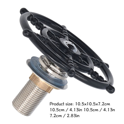G1/2 External Thread High Pressure Cup Washer Stainless Steel Bottle Cleaning Sprayer for Beer Glass Coffee V1294-YM0523-3118220069511