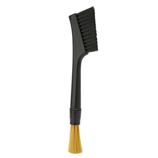 Coffee Brush Both Ends Removable Bottom Hanging Hole Design Round Handle Soft Elongated Brush Cleaner for Cafe V1294-YM0523-3118220070211