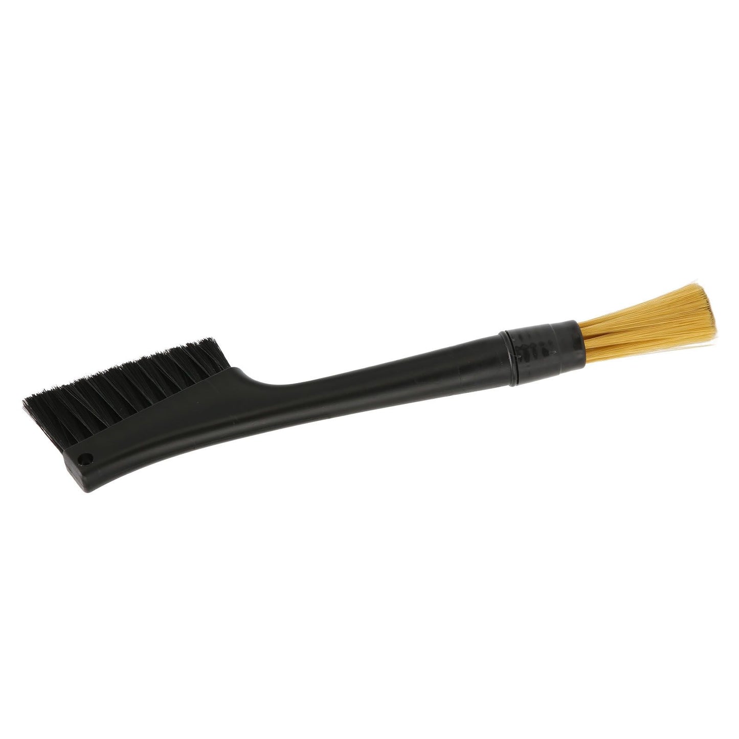 Coffee Brush Both Ends Removable Bottom Hanging Hole Design Round Handle Soft Elongated Brush Cleaner for Cafe V1294-YM0523-3118220070211