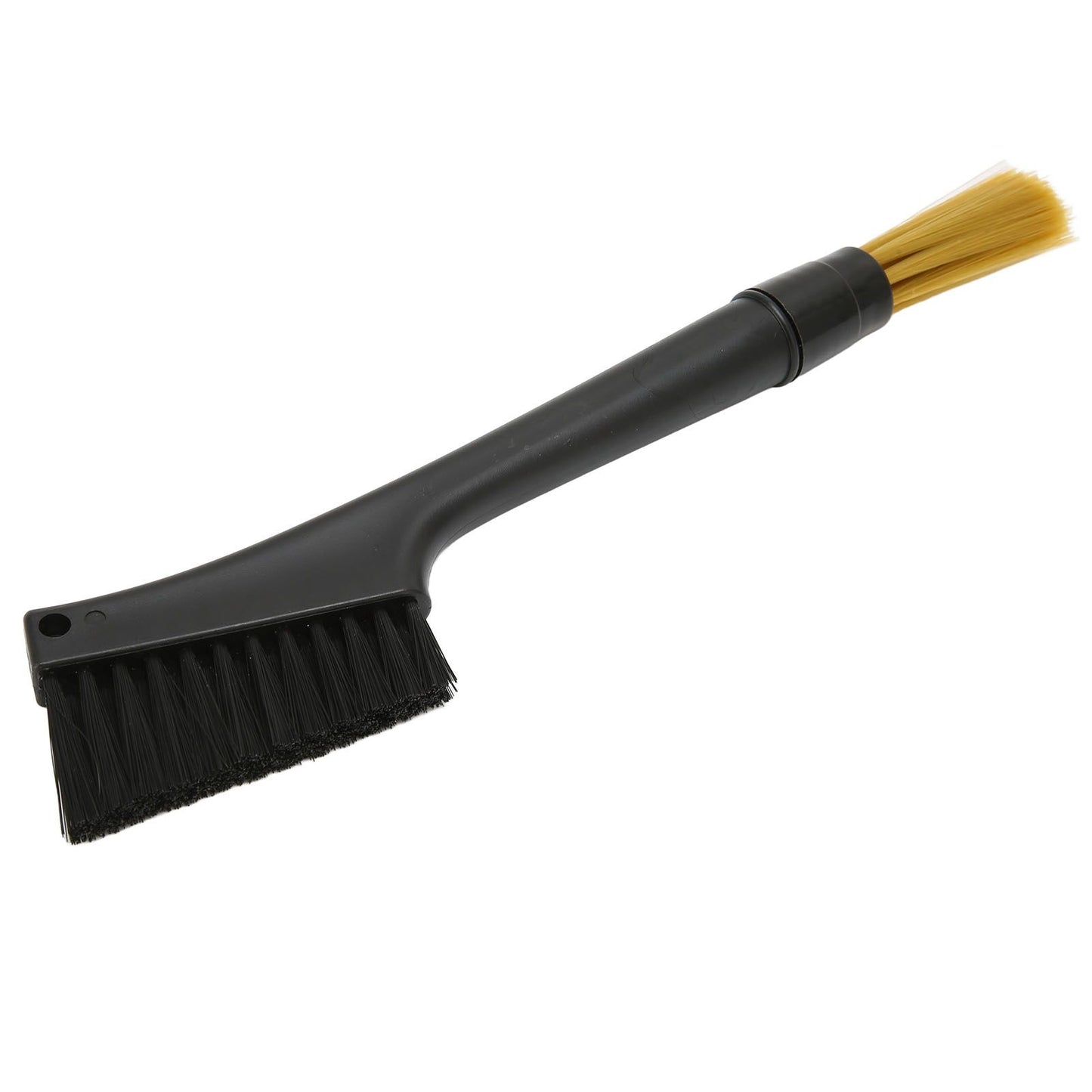 Coffee Brush Both Ends Removable Bottom Hanging Hole Design Round Handle Soft Elongated Brush Cleaner for Cafe V1294-YM0523-3118220070211