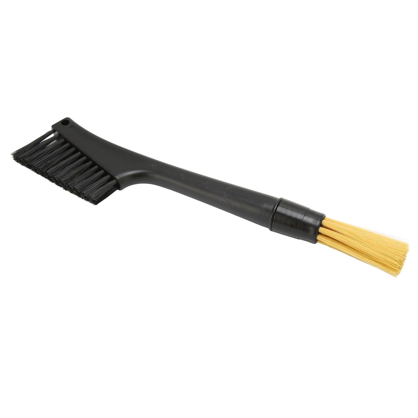 Coffee Brush Both Ends Removable Bottom Hanging Hole Design Round Handle Soft Elongated Brush Cleaner for Cafe V1294-YM0523-3118220070211