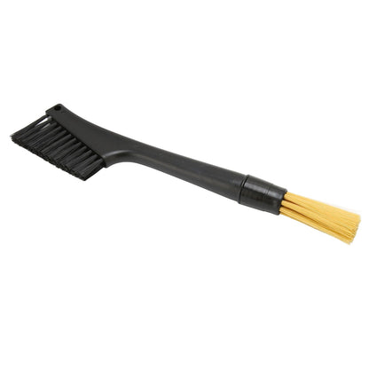 Coffee Brush Both Ends Removable Bottom Hanging Hole Design Round Handle Soft Elongated Brush Cleaner for Cafe V1294-YM0523-3118220070211