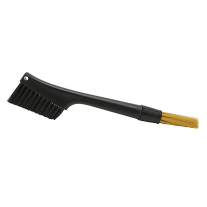 Coffee Brush Both Ends Removable Bottom Hanging Hole Design Round Handle Soft Elongated Brush Cleaner for Cafe V1294-YM0523-3118220070211