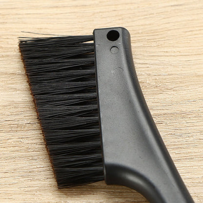 Coffee Brush Both Ends Removable Bottom Hanging Hole Design Round Handle Soft Elongated Brush Cleaner for Cafe V1294-YM0523-3118220070211