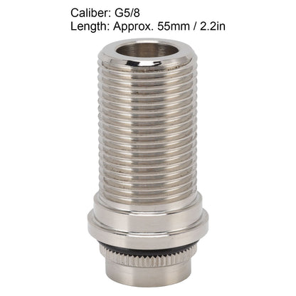 55mm Beer Tap Locking Flange G5/8 Draft Beer Flange Rod for Adjustable Keg Beer Dispenser Home Brewing V1294-YM0523-3118220070311
