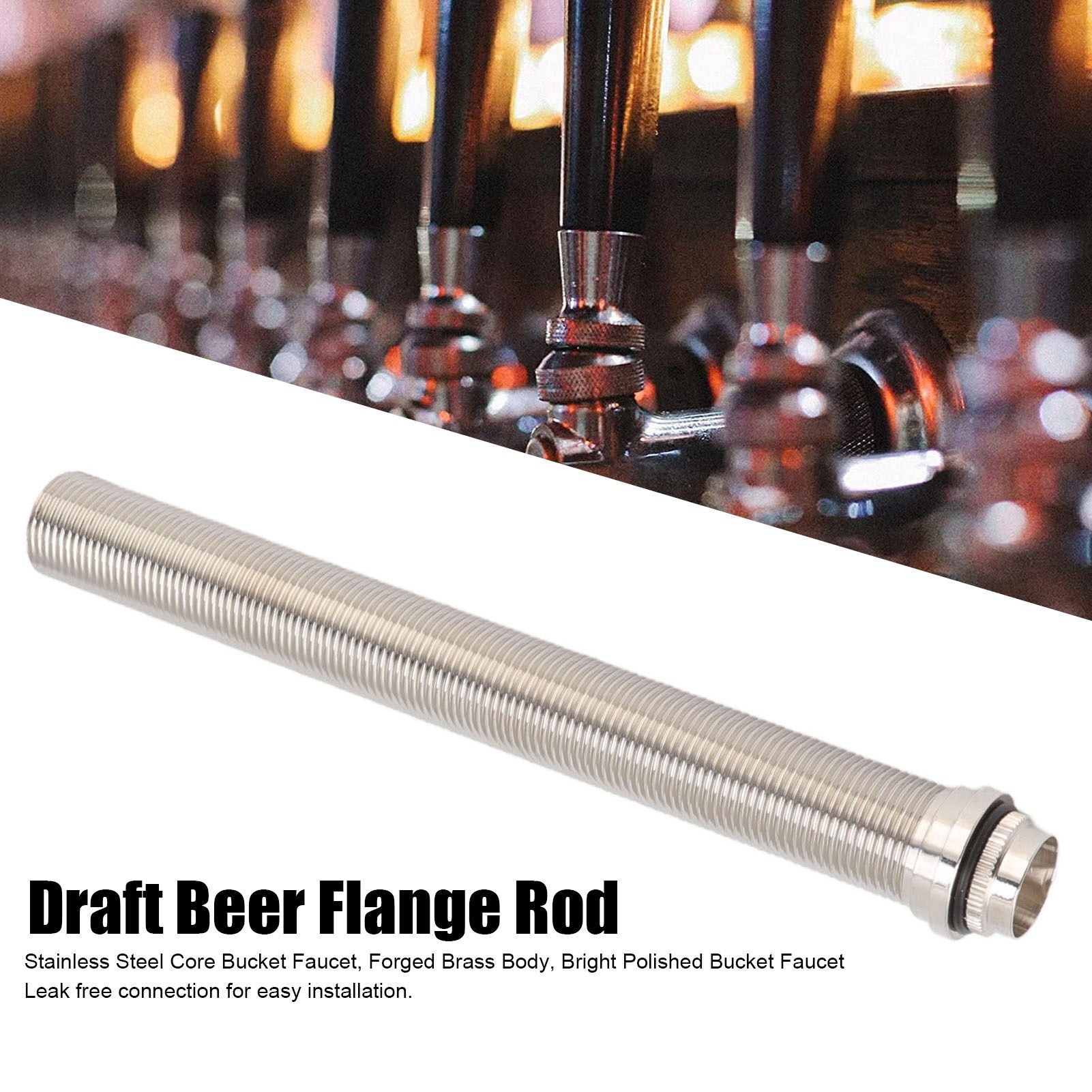 220mm G5/8 Beer Tap Locking Flange Draft Beer Dispenser Locking Flange for Adjustable Keg Beer Dispenser Home V1294-YM0523-3118220070611