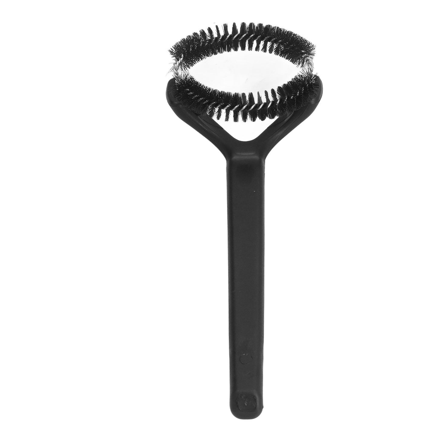 Coffee Machine Cleaning Brush Detachable Round Elbow Coffee Brush Short Handle Brew Head Cleaning Tools 58mm V1294-YM0523-3118220070912