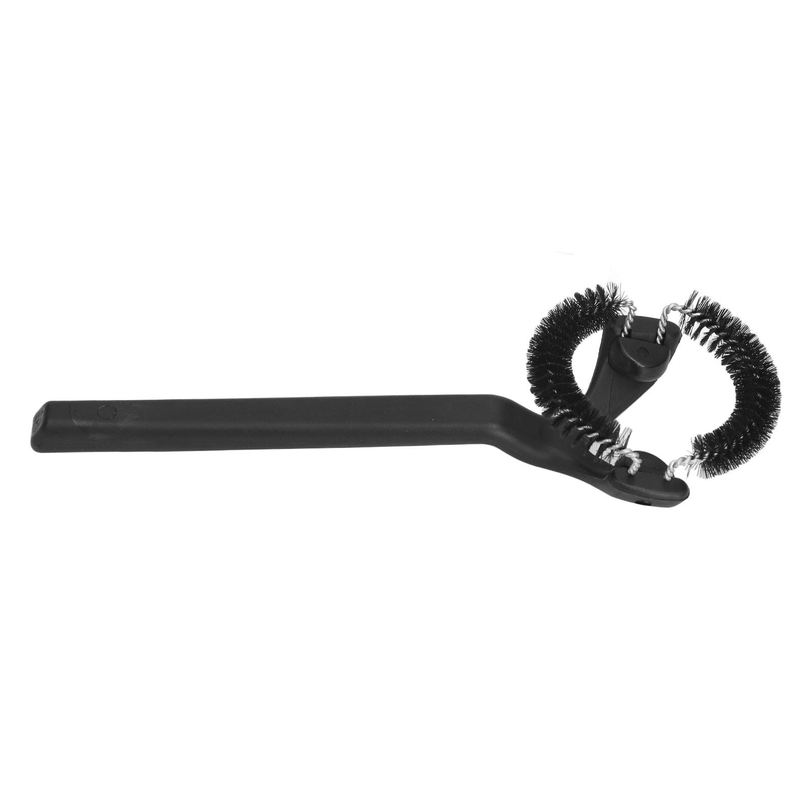Coffee Machine Cleaning Brush Detachable Round Elbow Coffee Brush Short Handle Brew Head Cleaning Tools 58mm V1294-YM0523-3118220070912