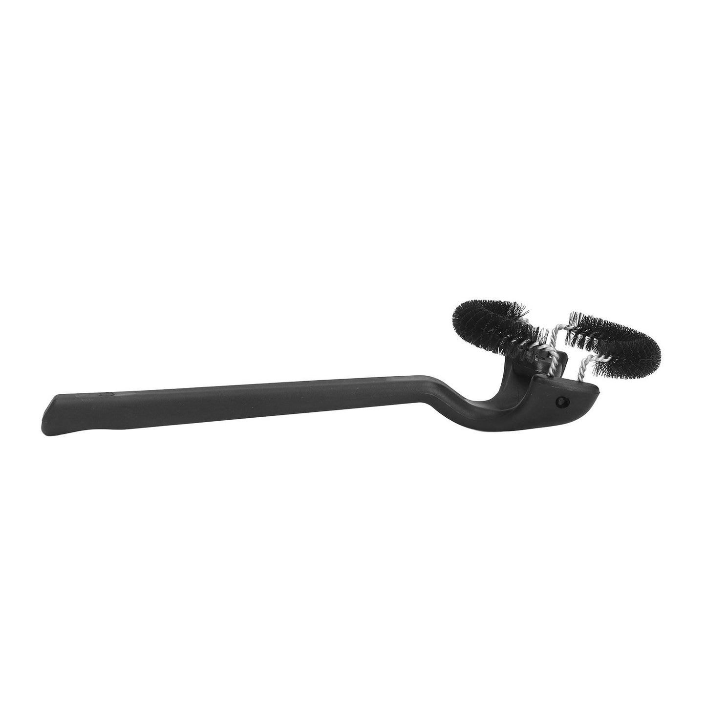 Coffee Machine Cleaning Brush Detachable Round Elbow Coffee Brush Short Handle Brew Head Cleaning Tools 58mm V1294-YM0523-3118220070912