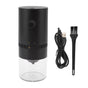 Electric Coffee Grinder USB Charging Black Simple Operation Coffee Bean Grinder for Home Camping Travel 3.7V V1294-YM0523-3118220071011