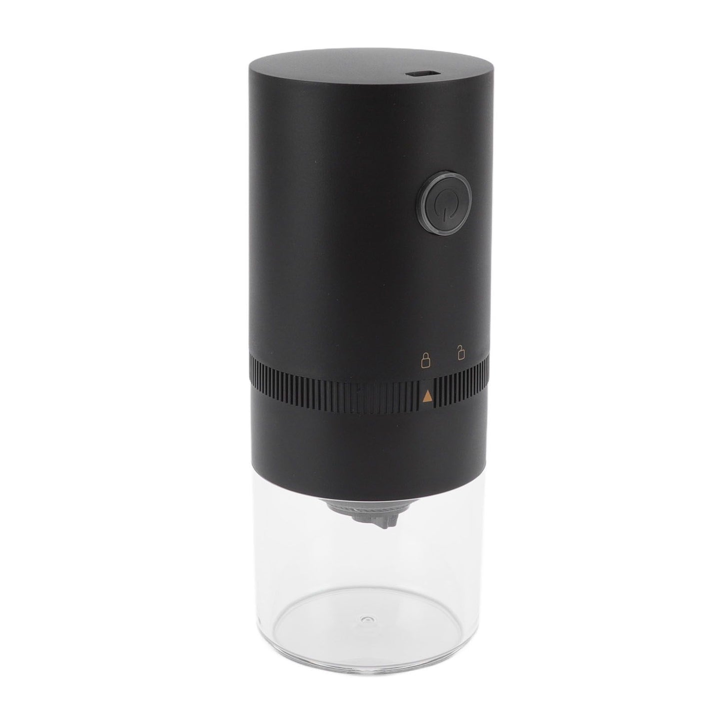 Electric Coffee Grinder USB Charging Black Simple Operation Coffee Bean Grinder for Home Camping Travel 3.7V V1294-YM0523-3118220071011