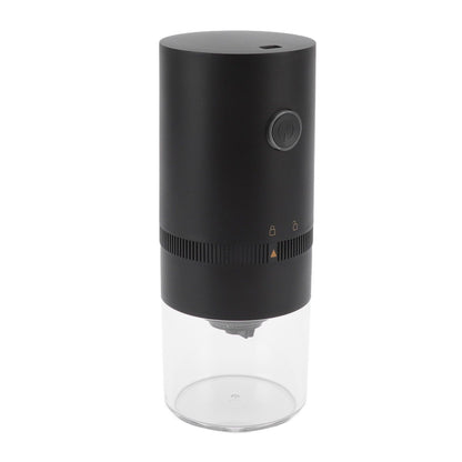 Electric Coffee Grinder USB Charging Black Simple Operation Coffee Bean Grinder for Home Camping Travel 3.7V V1294-YM0523-3118220071011